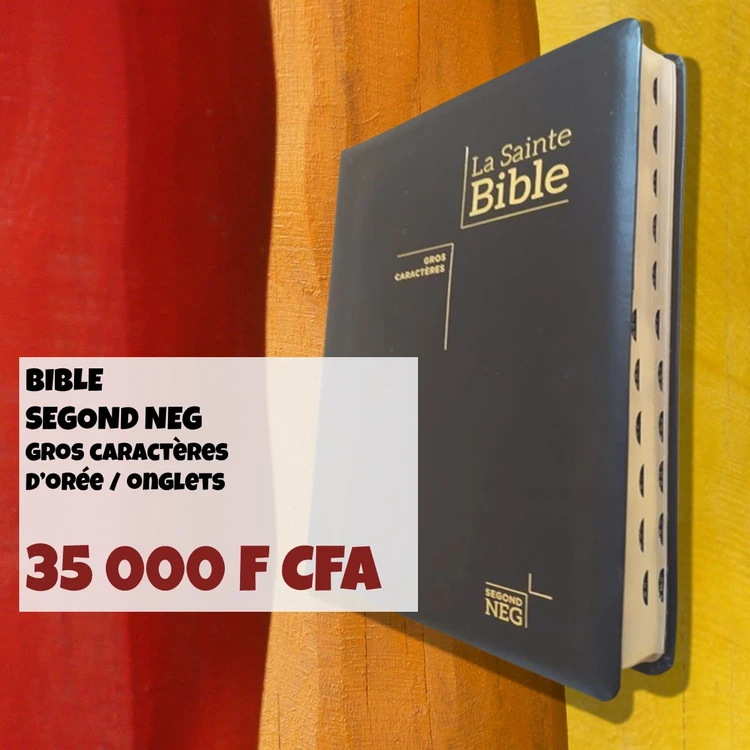 Bible Segond NSG luxe grand onglets